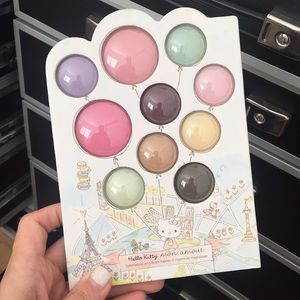 🩷 Hello kitty X Sephora eyeshadow blush makeup palette with mirror